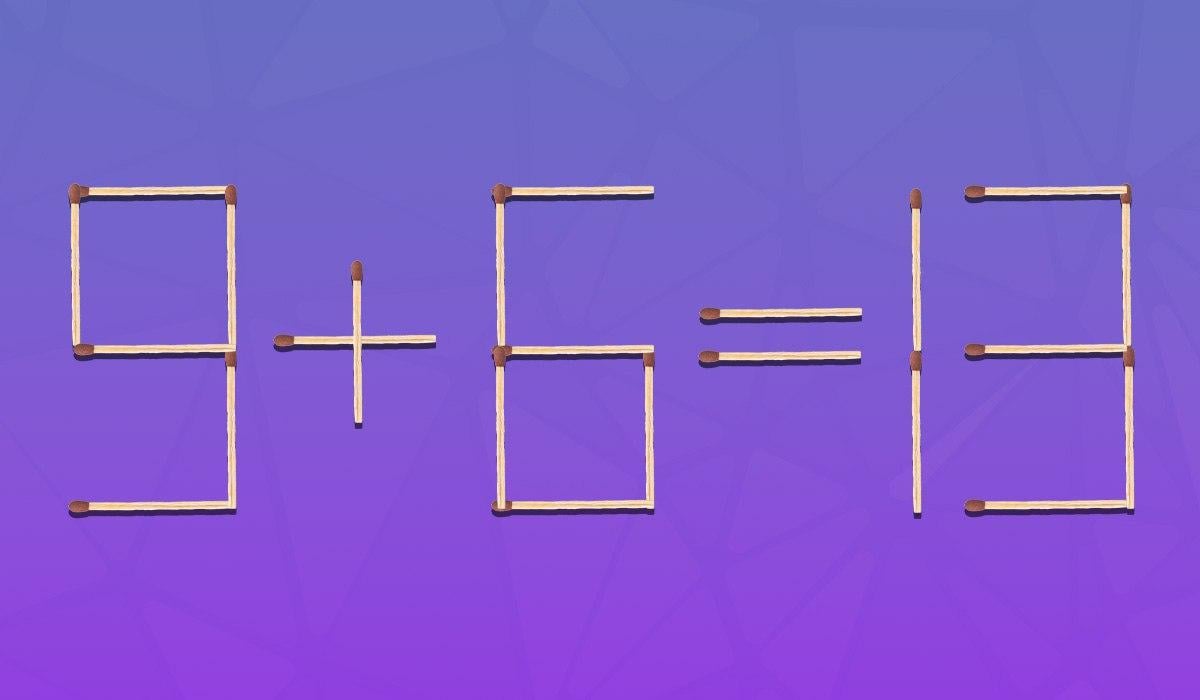 Izziv za genije: povleči moraš 2 uganki, da bo enakost pravilna.