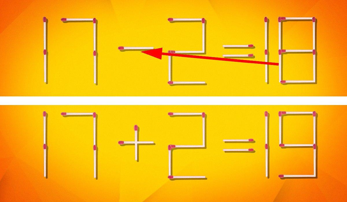 Kam premakniti 1 uganko, da bo enakost pravilna: zanimiva uganka
