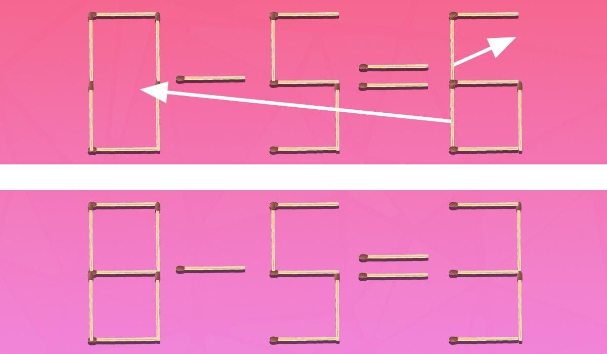 Povleči moraš 2 uganki, da bo enakost pravilna: preprost IQ test