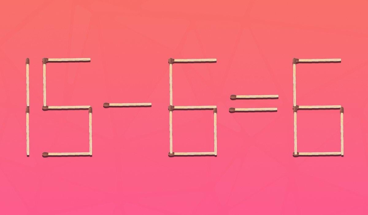 Premakniti moraš le eno uganko, da bo enakost pravilna: zahtevna uganka